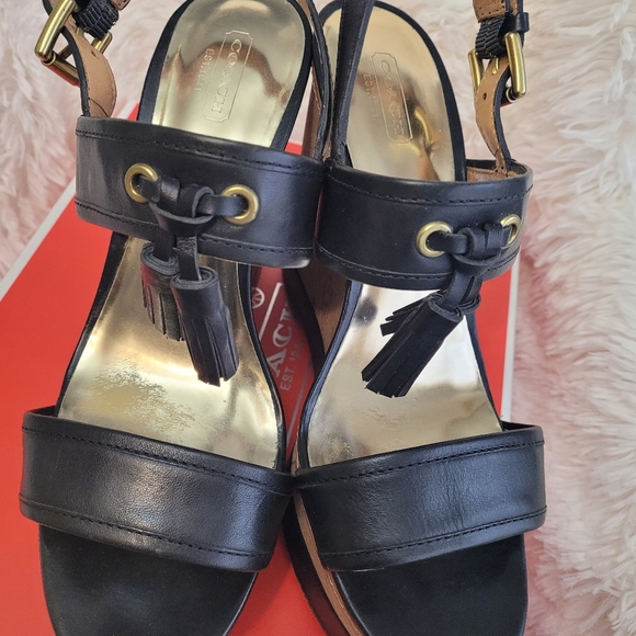 Coach wedge sandals - Picture 3 of 7